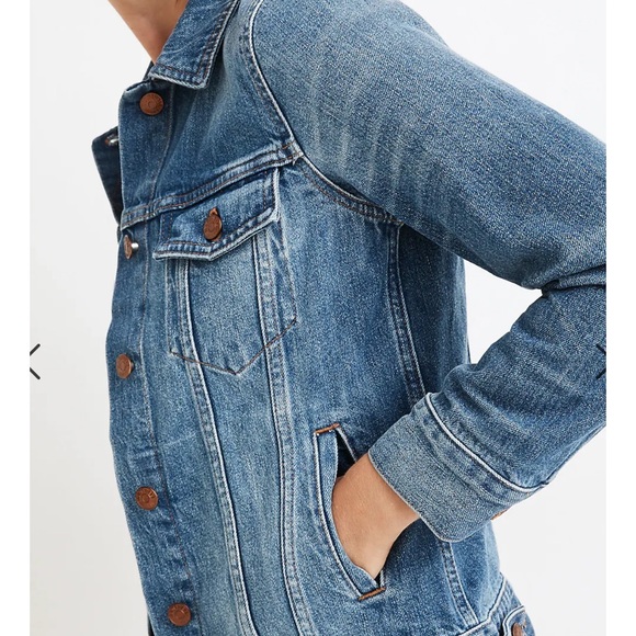 Madewell The Jean Jacket in Pinter Wash - Picture 2 of 6